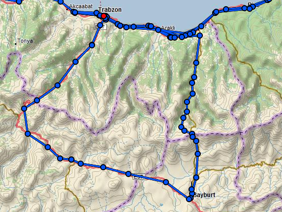 InReach Route