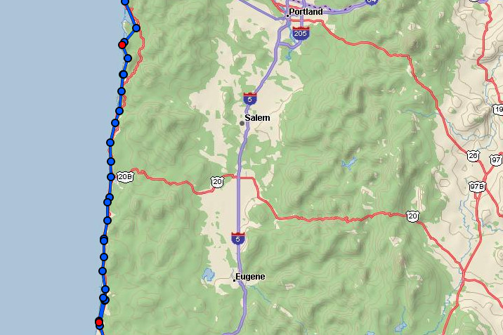 InReach Route