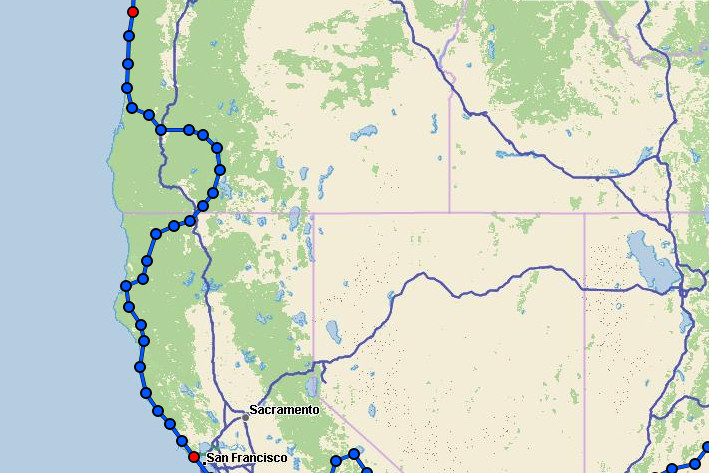 InReach Route