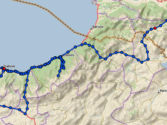 InReach Route