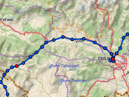 InReach Route