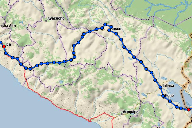 InReach Route