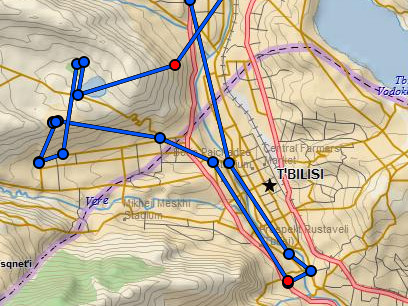 InReach Route