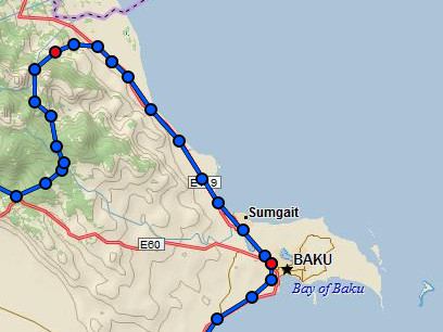 InReach Route