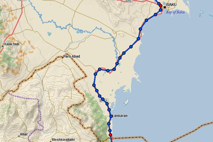 InReach Route