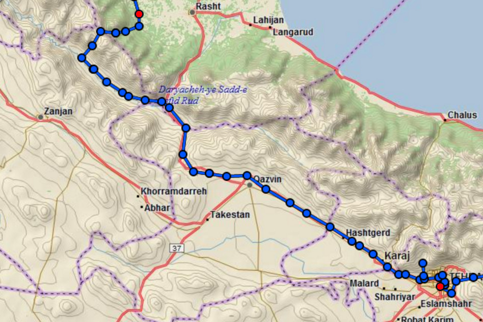 InReach Route