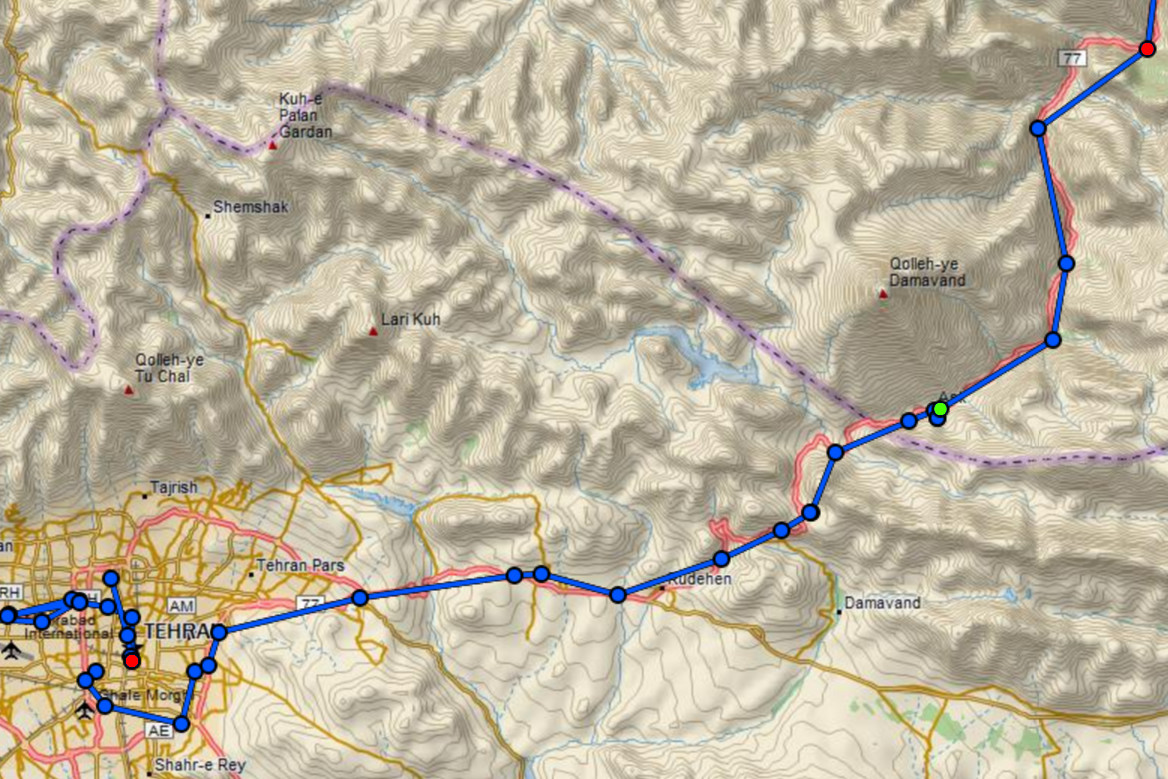 InReach Route