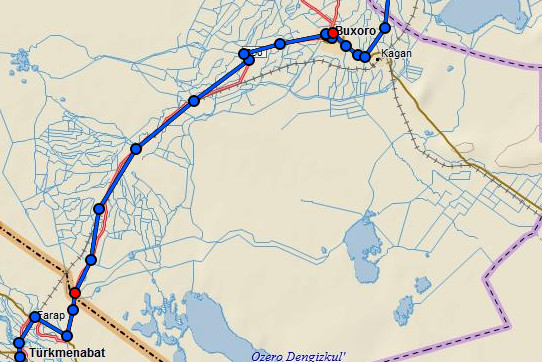 InReach Route