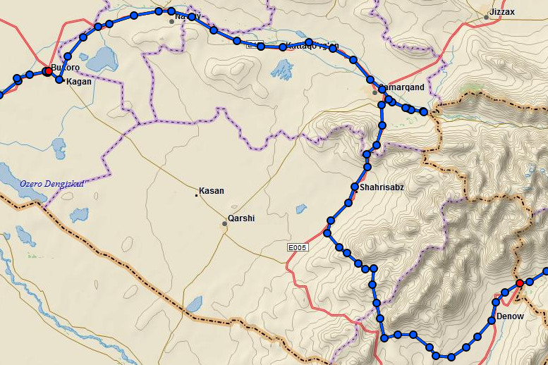 InReach Route