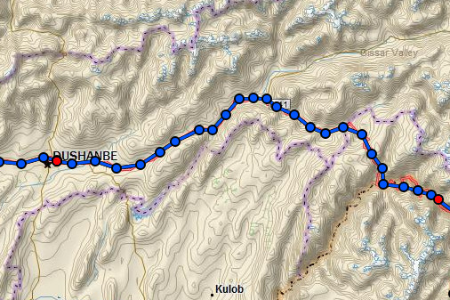 InReach Route