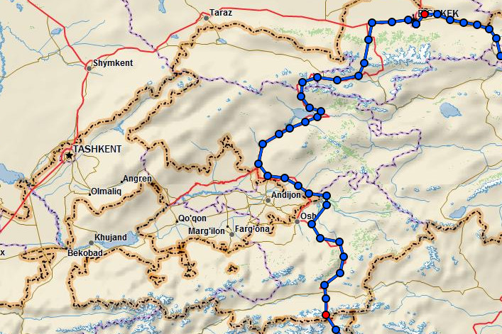 InReach Route