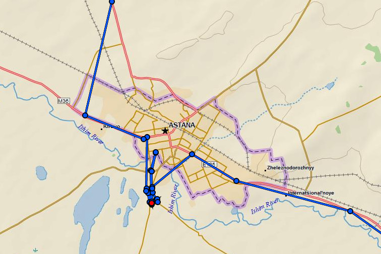 InReach Route