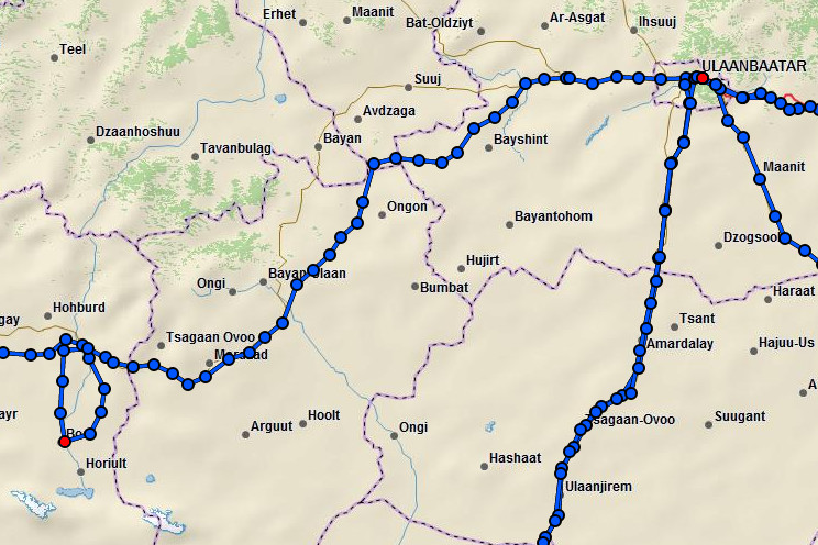 InReach Route