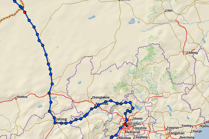 InReach Route