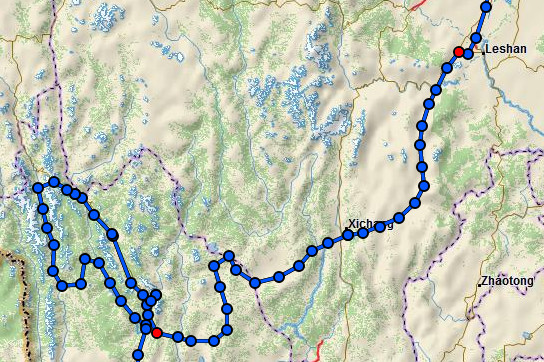 InReach Route