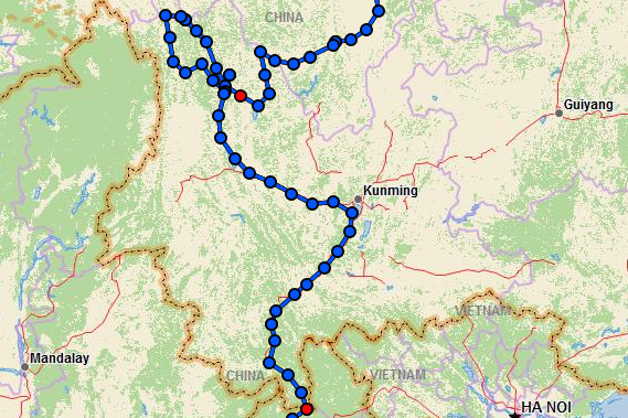 InReach Route