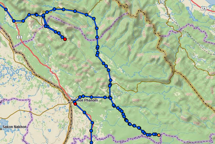 InReach Route