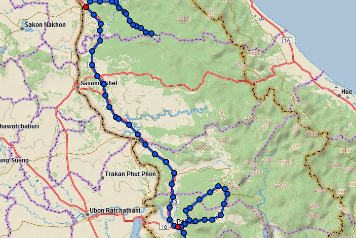 InReach Route