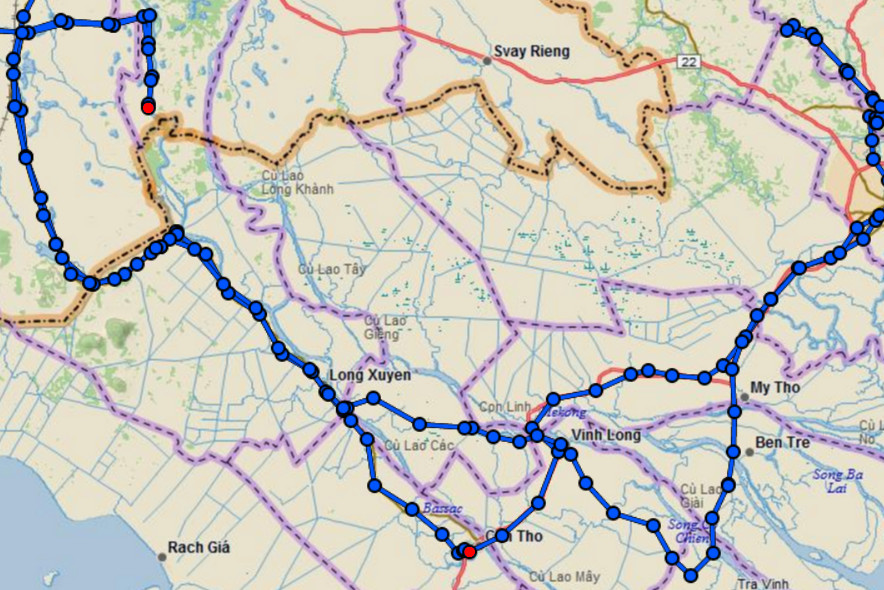 InReach Route