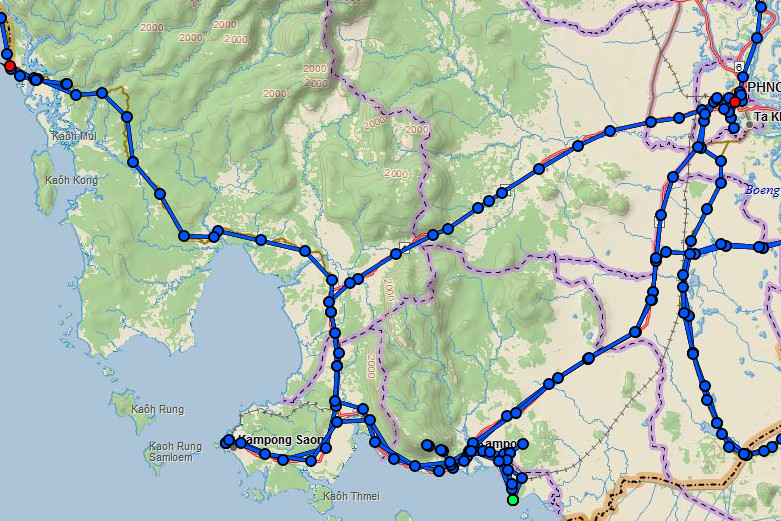 InReach Route