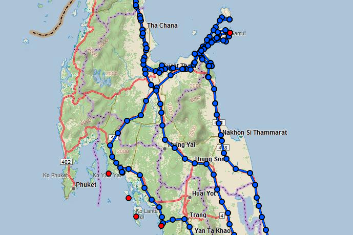 InReach Route