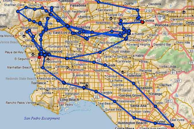 InReach Route