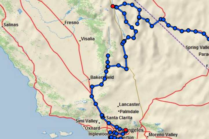 InReach Route