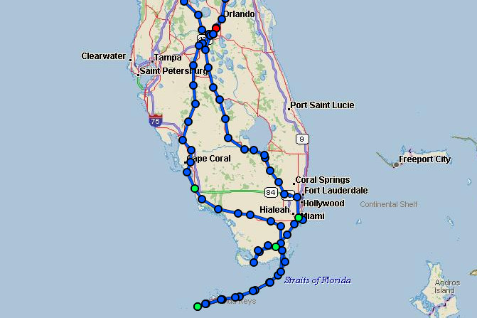 InReach Route