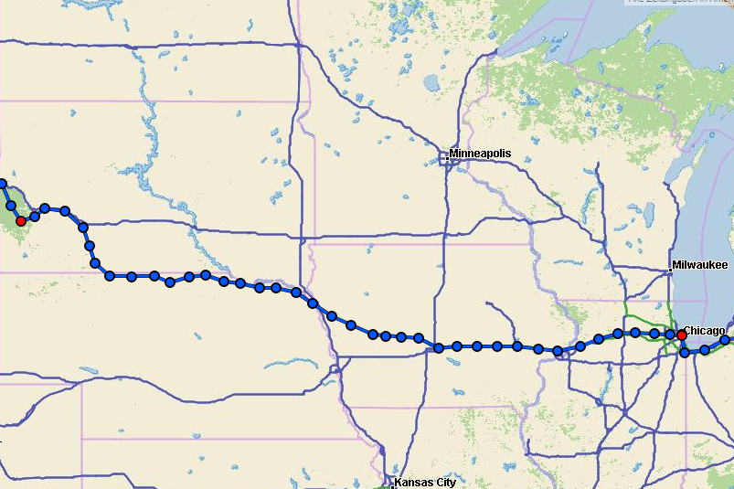 InReach Route