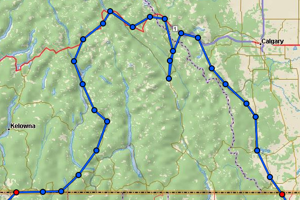 InReach Route