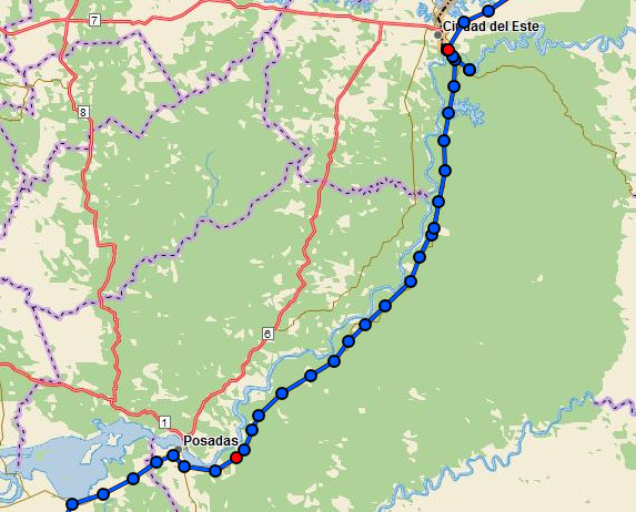 InReach Route