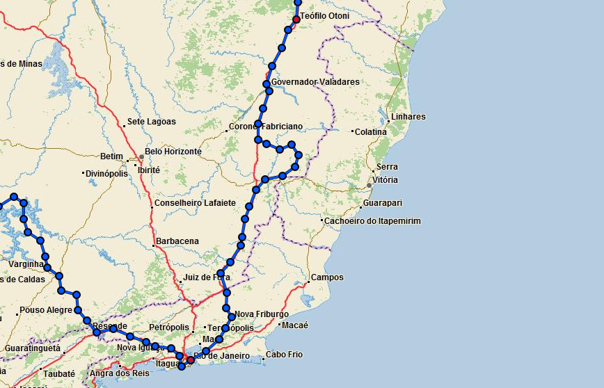 InReach Route