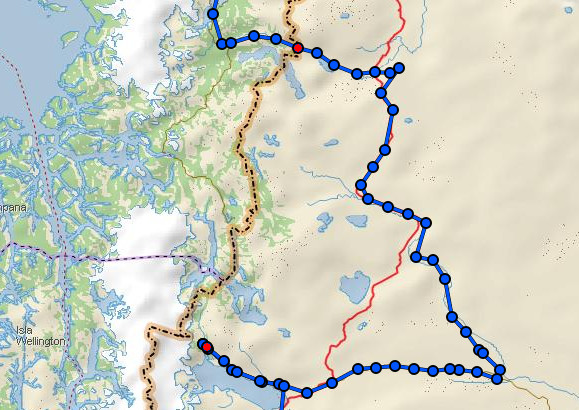 InReach Route